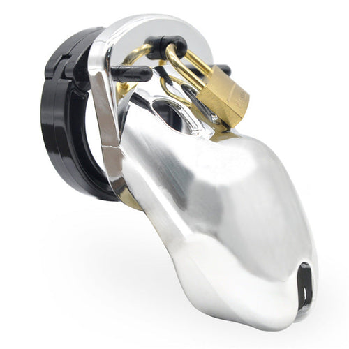 cage de chastete argent