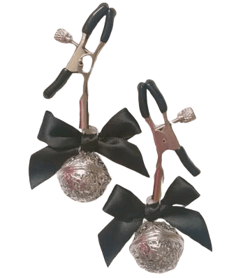 Pinzas para Senos con Cinta y Cascabel