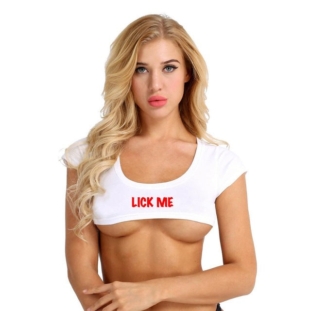 Crop Top BDSM Rouge