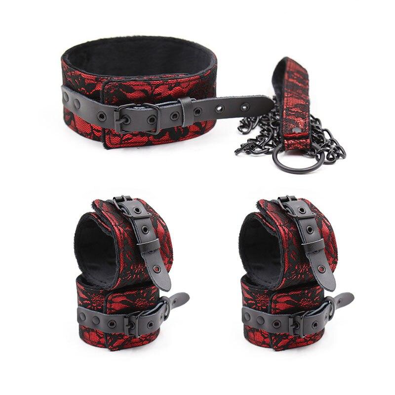 Kit bondage Cuir et Dentelle