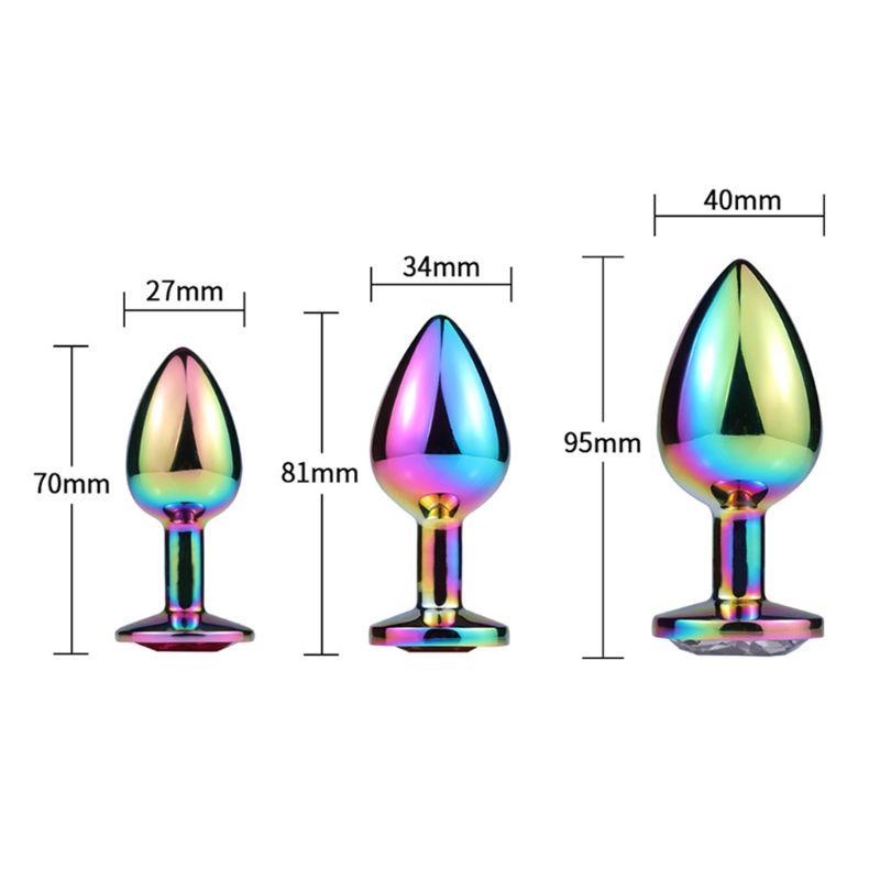 Plug Anal Multicolore