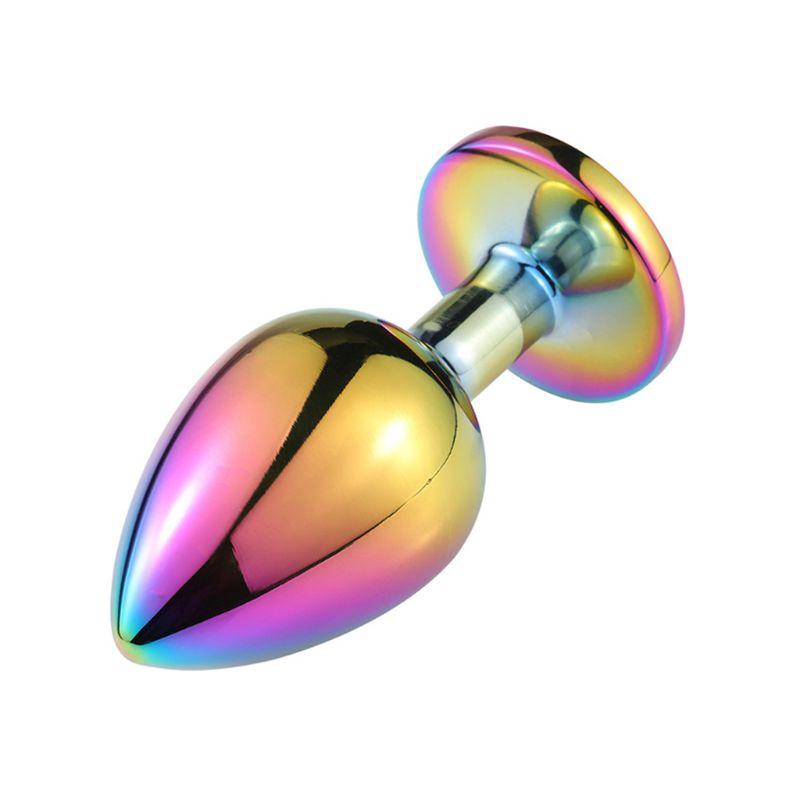 plug anal multicolore