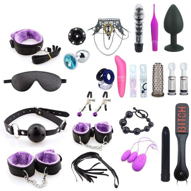 Kit BDSM 23 pièces