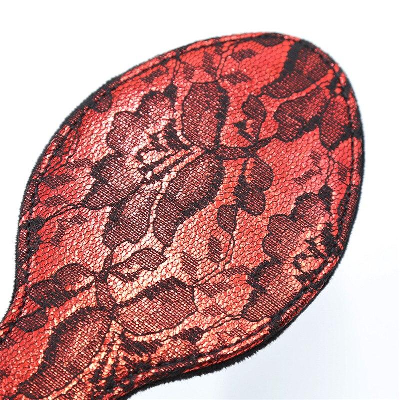 Paddle BDSM Rouge Écarlate
