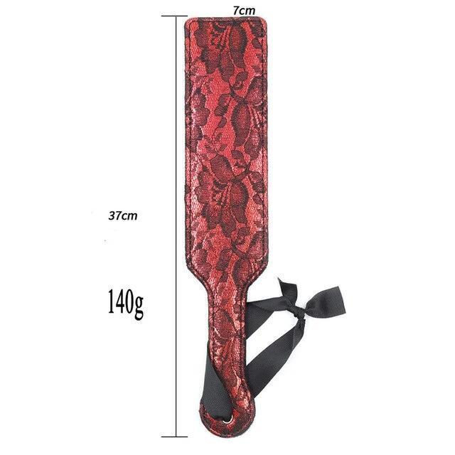 Paddle BDSM Rouge Écarlate