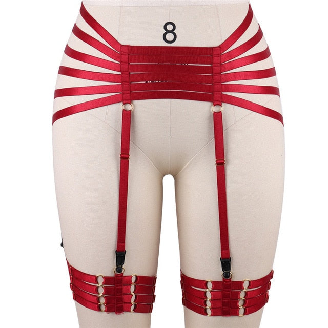 Harnais BDSM Red Fétiche