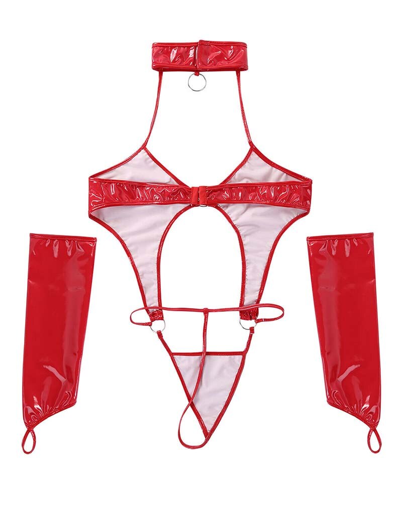 Lingerie Vinyle Manchettes