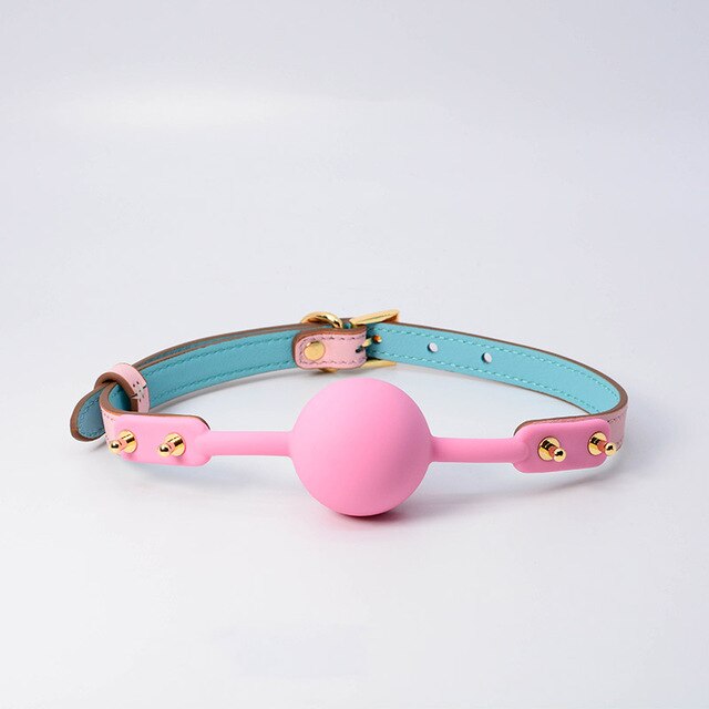 Bâillon Boule Dorée