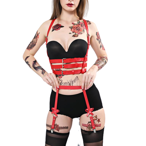 harnais femme soumise