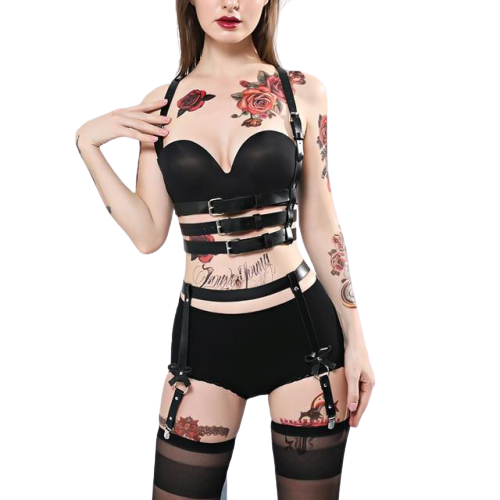 harnais femme soumise