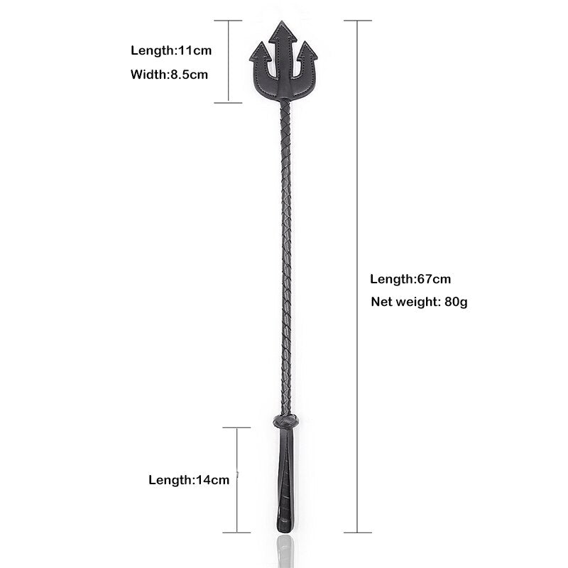 Cravache BDSM Trident