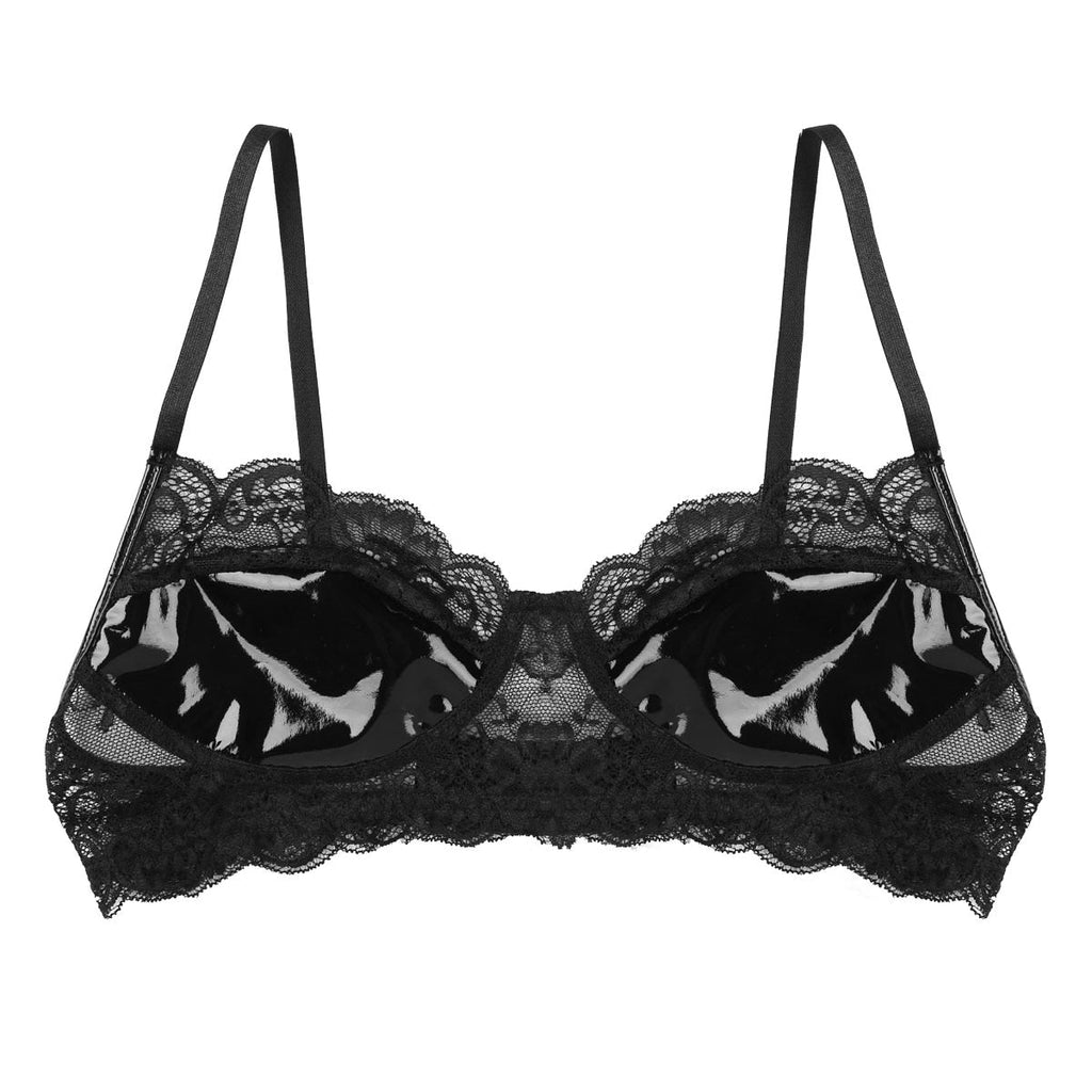 Soutien Gorge Vinyle Push Up