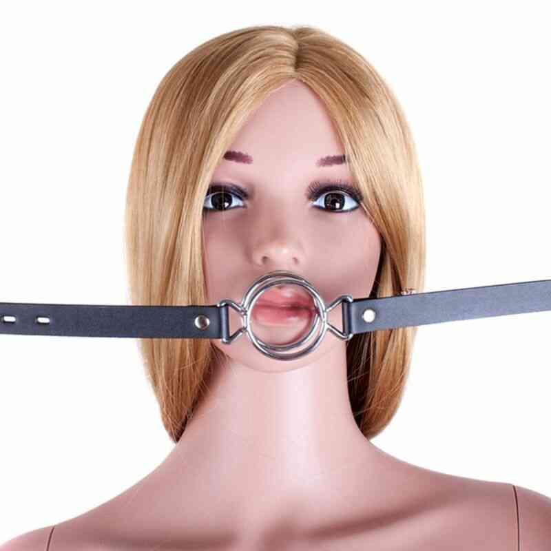 Ring Gag Blowjob