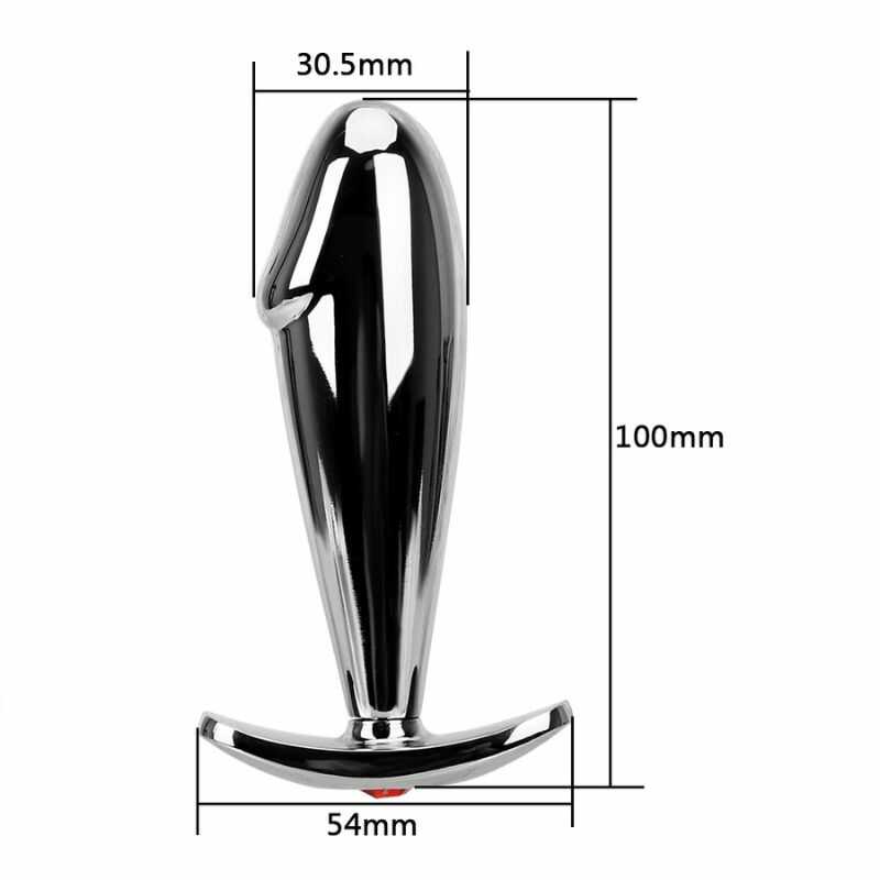Taille Plug Anal Forme Pénis
