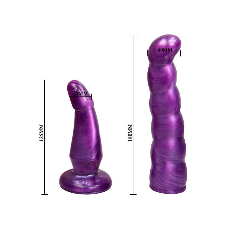 Taille Double Gode Ceinture