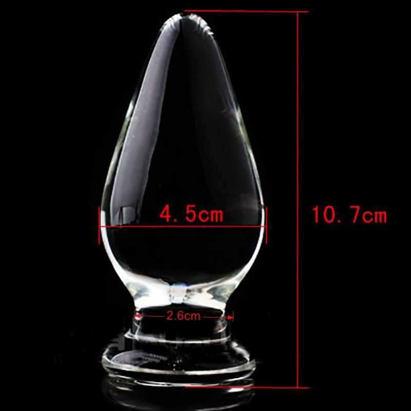 Taille Plug Anal Transparent
