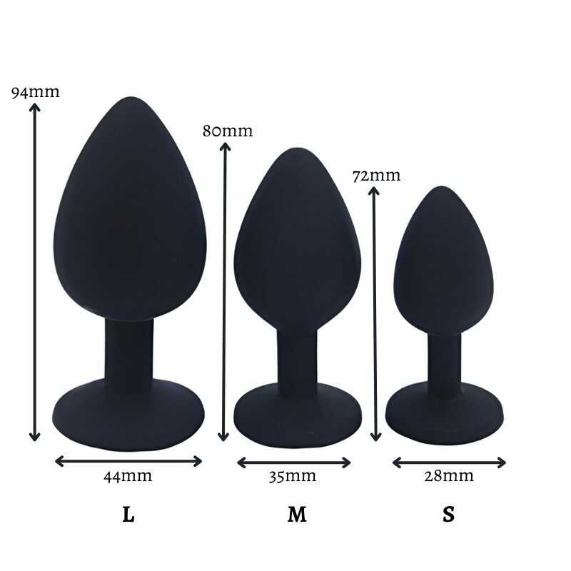 Taille Plug Silicone Queue de Renard