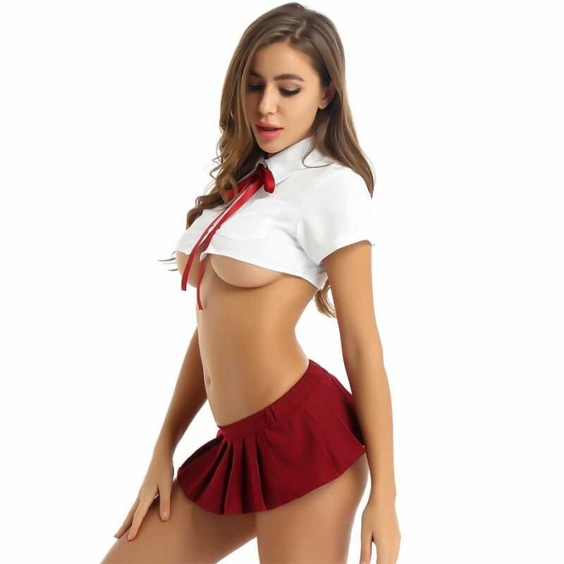 Tenue d'Écolière Japonais Sexy