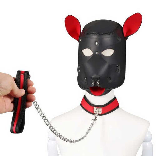 Hondenmasker Leer