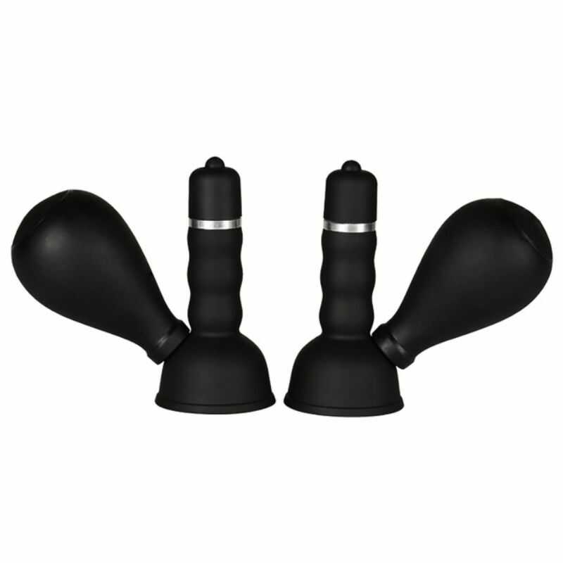 Vibromasseur avec aspiration des tétons