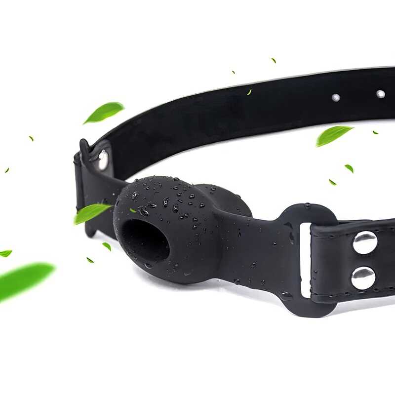 Bâillon Drool Hole Noir